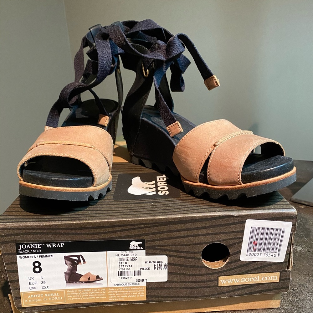 Sorel joanie wrap Sandals